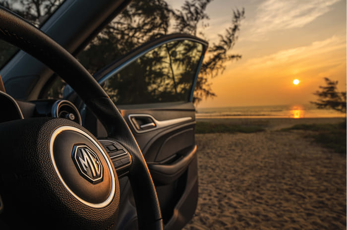 Driving the MG ZS EV from Mumbai to Goa 